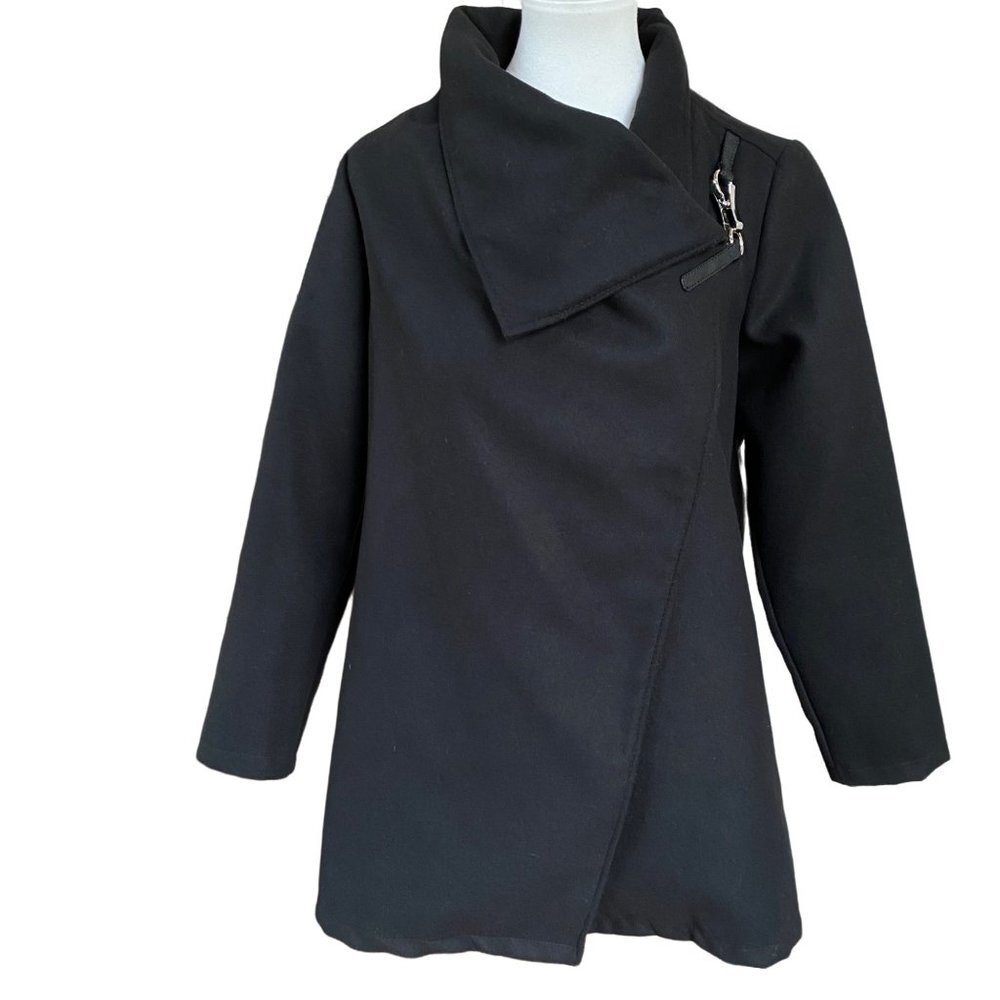 Andre Badi Coat Winter Jacket Stretch Office Business Casual Women Small Medium